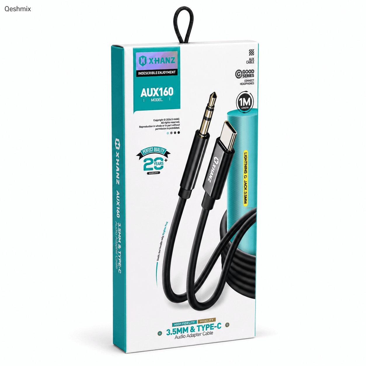 کابل AUX اورجینال ایکسهانز XHANZ AUX160 | Type-C — تصویر ۴