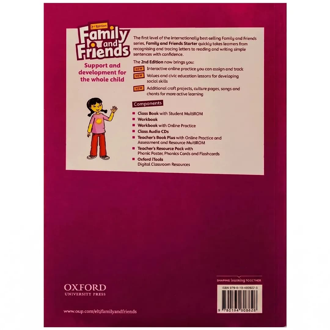 کتاب Family and Friends Starter ویرایش دوم — تصویر ۲