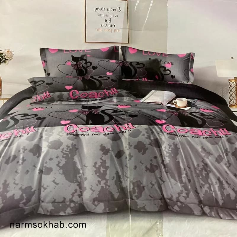 رو تختی پلی استر دو نفره سایز ۱۶۰ +تک و عمده — تصویر ۳