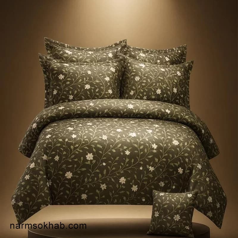 رو تختی پلی استر دو نفره سایز ۱۶۰ +تک و عمده — تصویر ۲