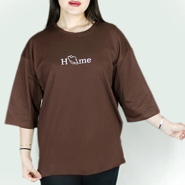 تیشرت لانگ رنگی هوم – 599