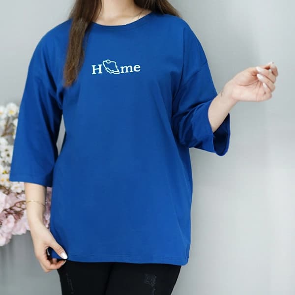 تیشرت لانگ رنگی هوم – 599 — تصویر ۶