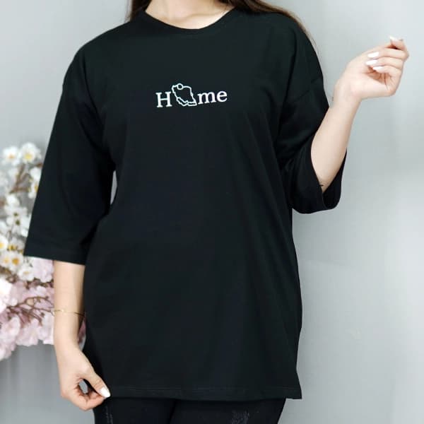 تیشرت لانگ رنگی هوم – 599 — تصویر ۷