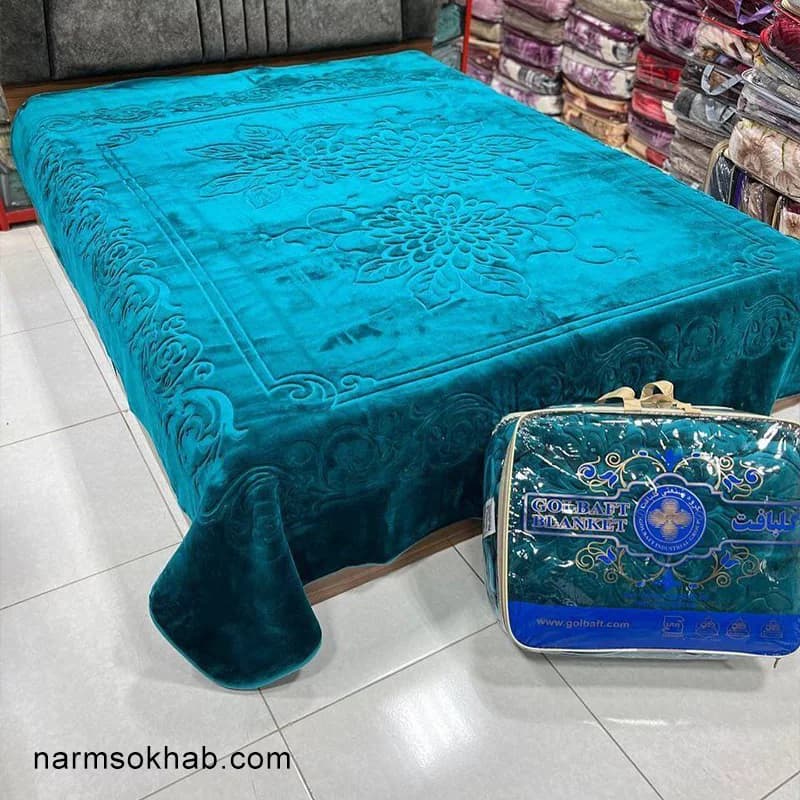 پتو گلبافت یک نفره + عمده — تصویر ۲