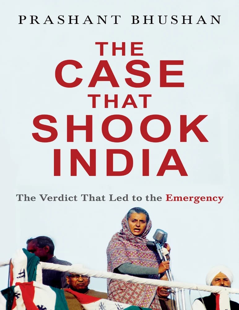 کتاب The Case that Shook India (پرونده‌ای که هند را لرزاند) نسخه انگلیسی PDF | پراشانت بوشان (Prashant Bhushan)