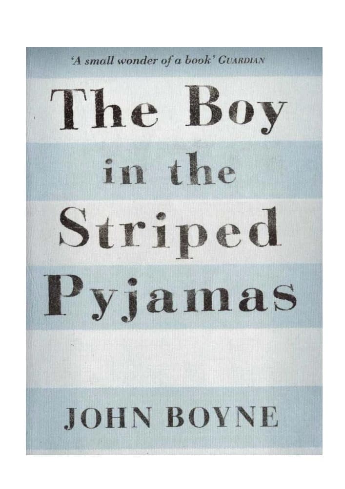 کتاب The Boy in the Striped Pyjamas (پسری با پیژامه راه‌راه) نسخه انگلیسی PDF | جان بوین (John Boyne)