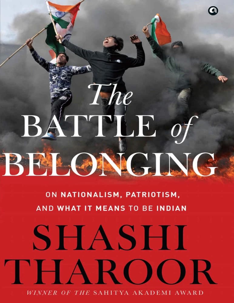کتاب The Battle of Belonging (نبرد تعلق) نسخه انگلیسی PDF | شاشی تارور (Shashi Tharoor)