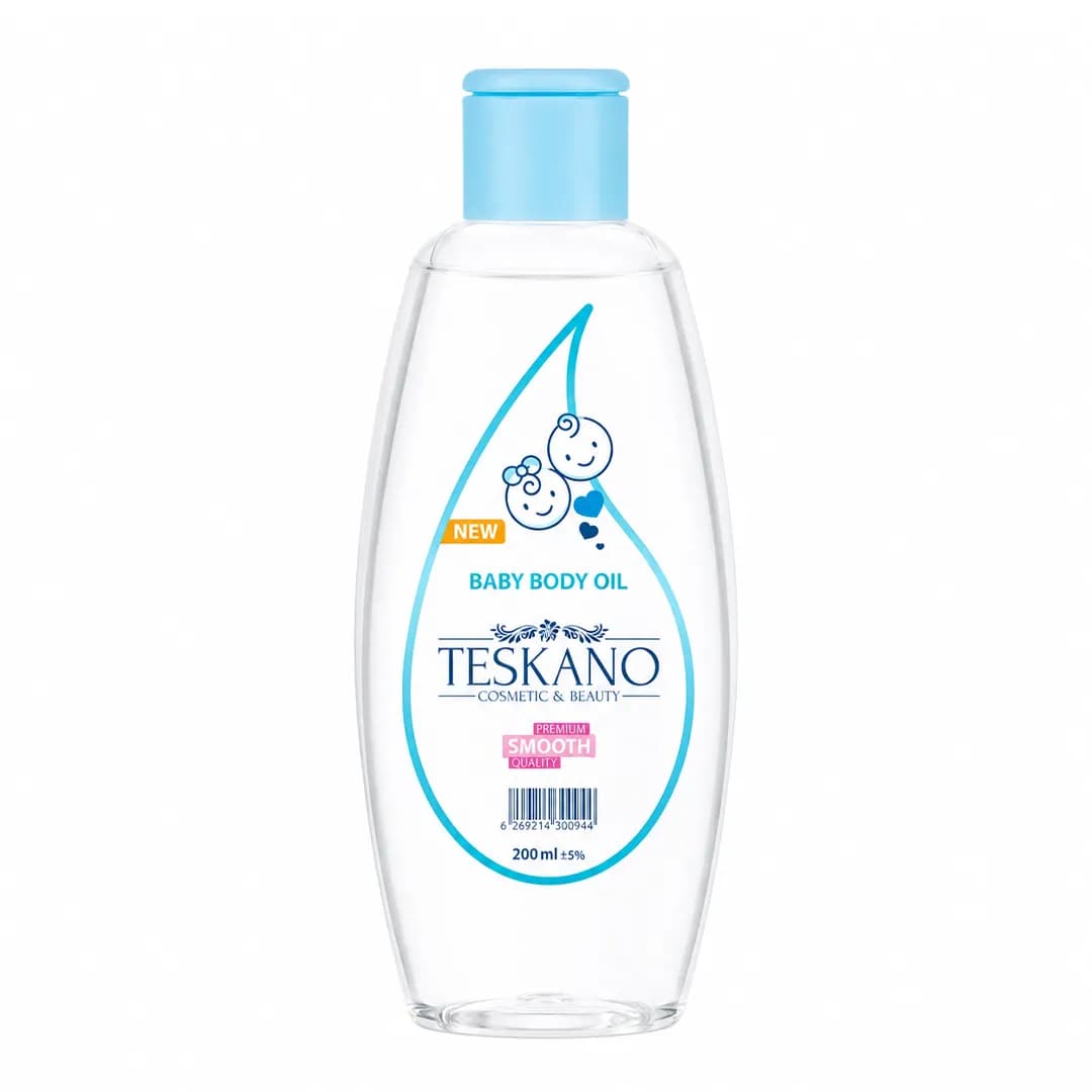 روغن بدن کودک و بزرگسال 200 میلی‌لیتر تسکانو (TESKANO)