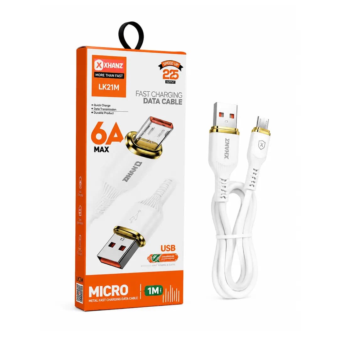 کابل ژله‌ای اورجینال ایکسهانز Micro USB LK21M