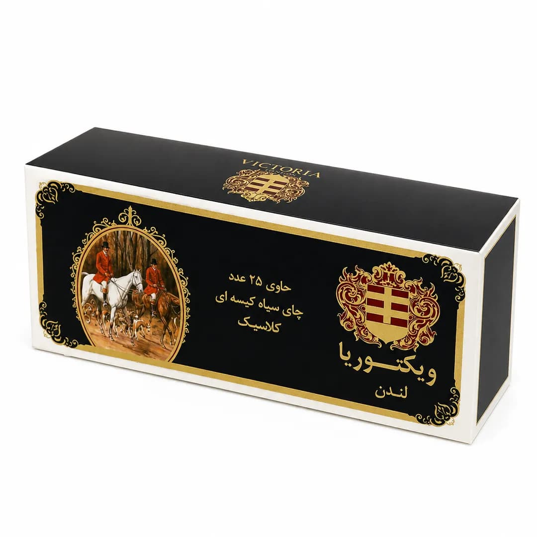 چای سیاه کیسه‌ای کلاسیک ویکتوریا ۲۵ عددی – ۵۰ گرم — تصویر ۳