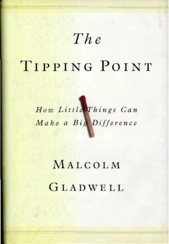 کتاب The Tipping Point (نقطه عطف) نسخه انگلیسی PDF | مالکوم گلدول (Malcolm Gladwell)