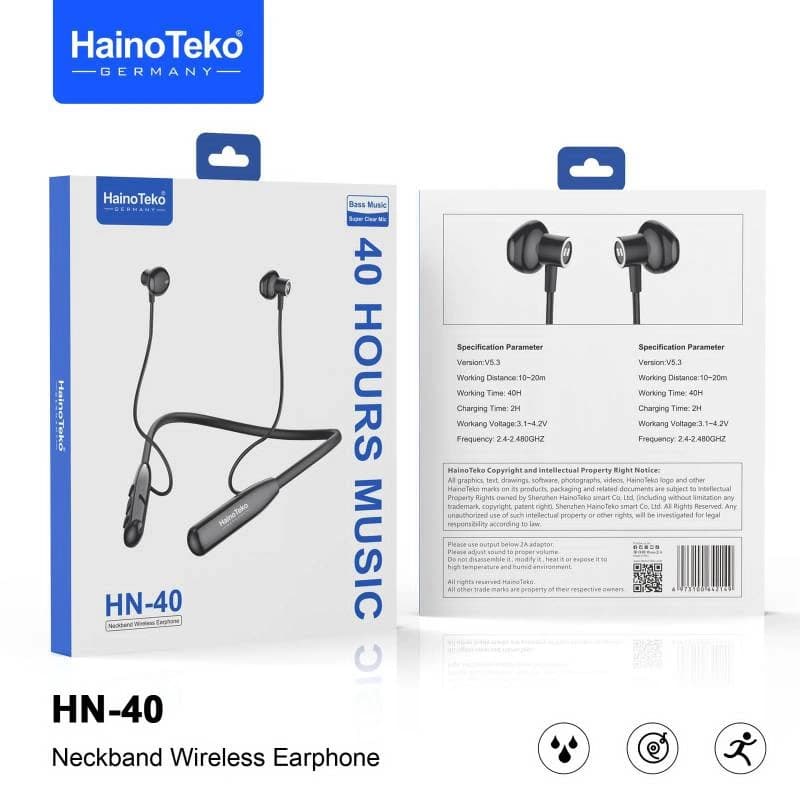 هدفون گردنی بیسیم هاینو تکو مدل HN-40 — تصویر ۲