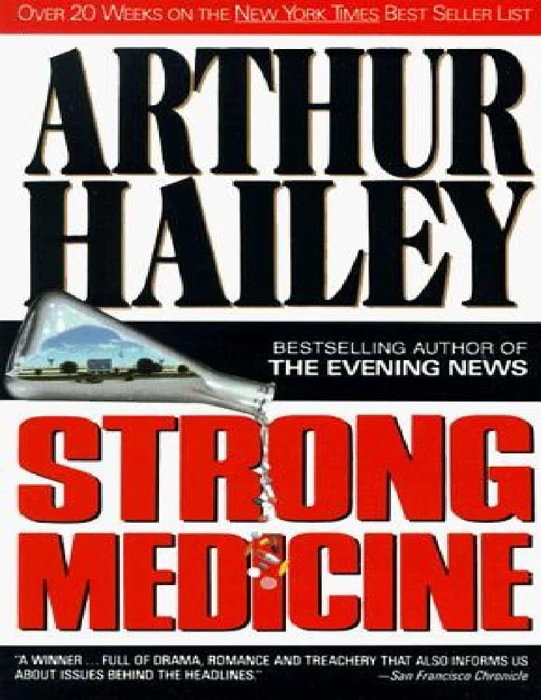 کتاب Strong Medicine (داروی قوی) نسخه انگلیسی PDF | آرتور هیلی (Arthur Hailey)