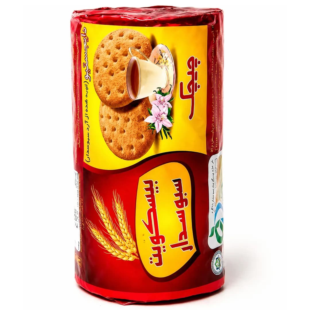 بیسکویت سبوس‌دار چیچک 160 گرمی