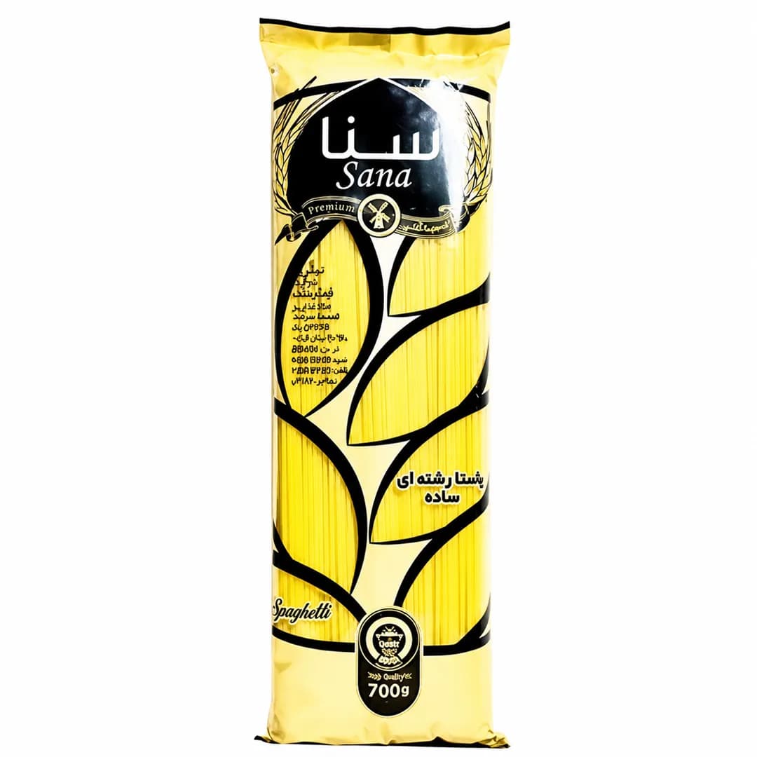 پاستا رشته‌ای ساده سنا (اسپاگتی) – 500 گرم
