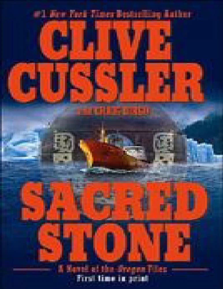 کتاب The Sacred Stone (سنگ مقدس) نسخه انگلیسی PDF | کلایو کاسلر و کریگ دیرگو (Clive Cussler & Craig Dirgo)
