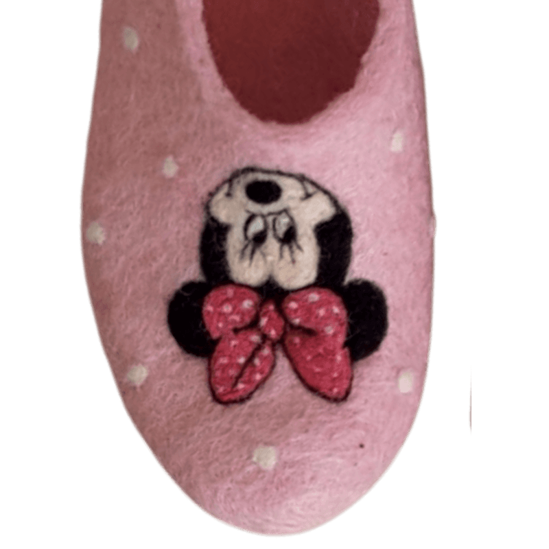 Mickey Mouse Felt Slippers – Hoorfelt Brand — تصویر ۲
