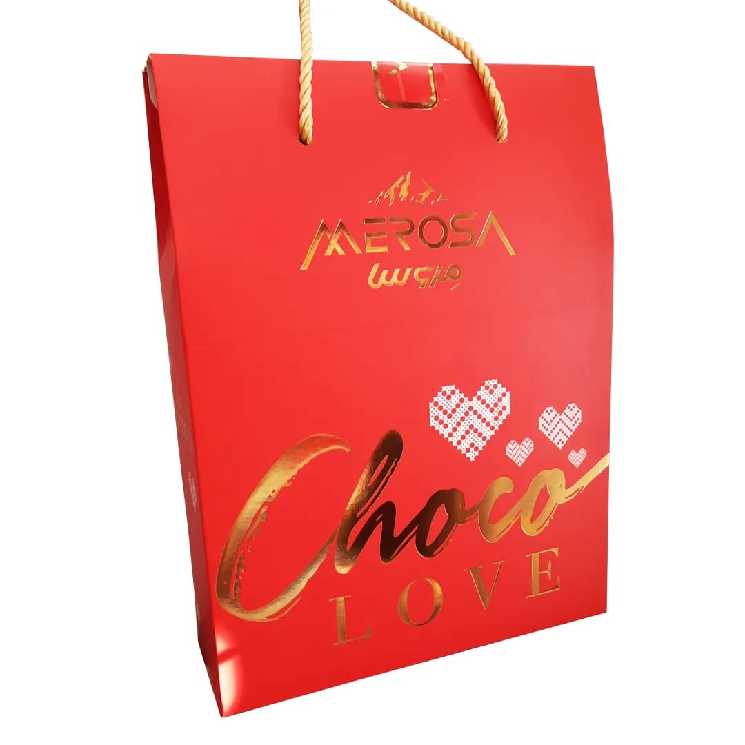 شکلات کادویی مروسا طرح ترنج مدل Choco Love، وزن ۲۰۰ گرم