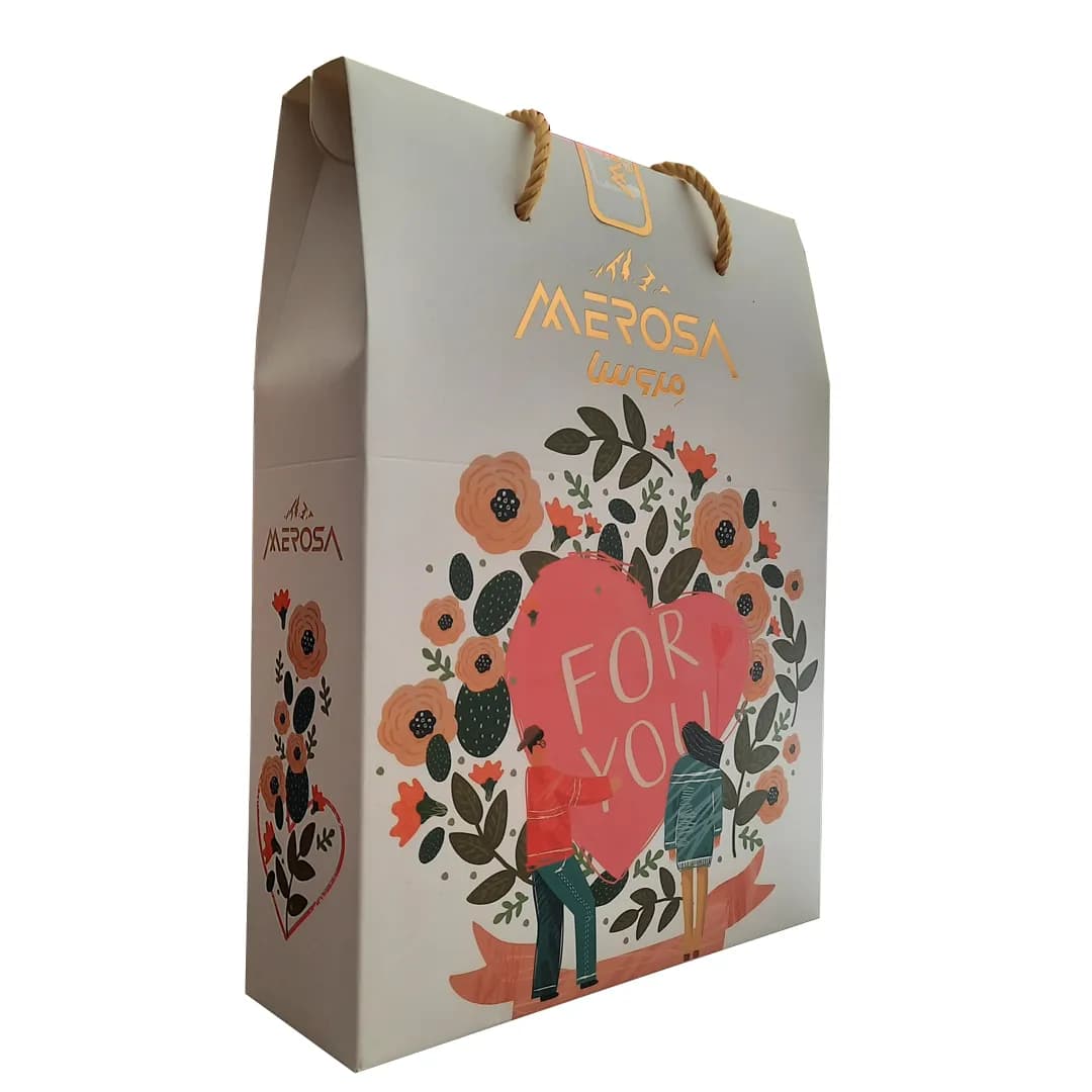 شکلات مینی کادویی میکس طرح حریر مروسا ۲۰۰ گرمی