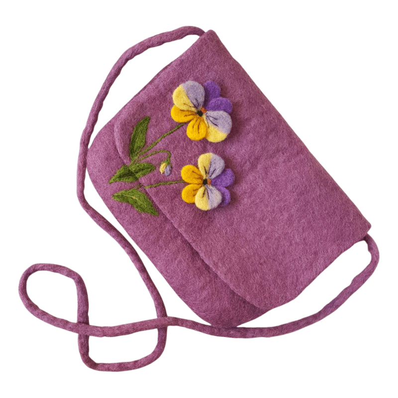 Felt Bag Violet Design – Horfelt Brand