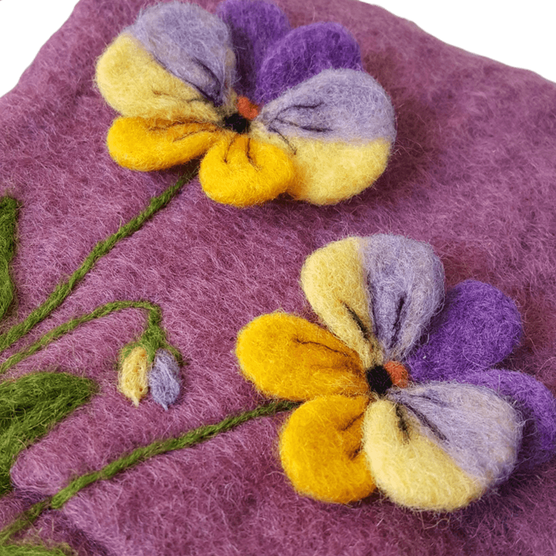 Felt Bag Violet Design – Horfelt Brand — تصویر ۲