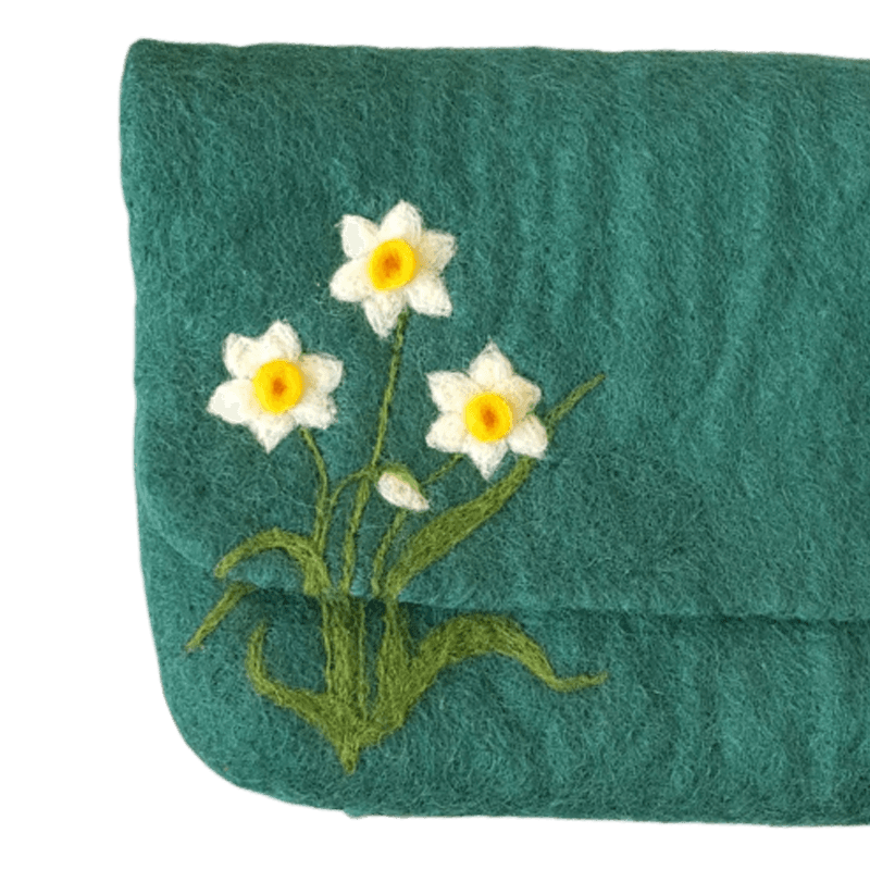 Felt Bag Narcissus Design – Horfelt Brand — تصویر ۲