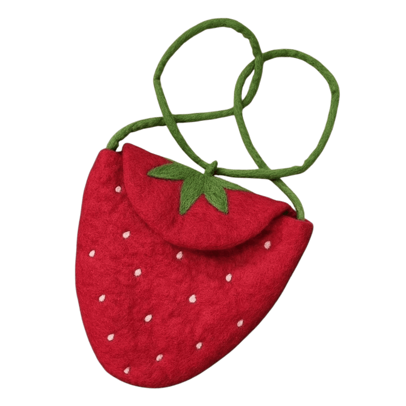 Strawberry-themed fantasy bag – Hoorfelt brand