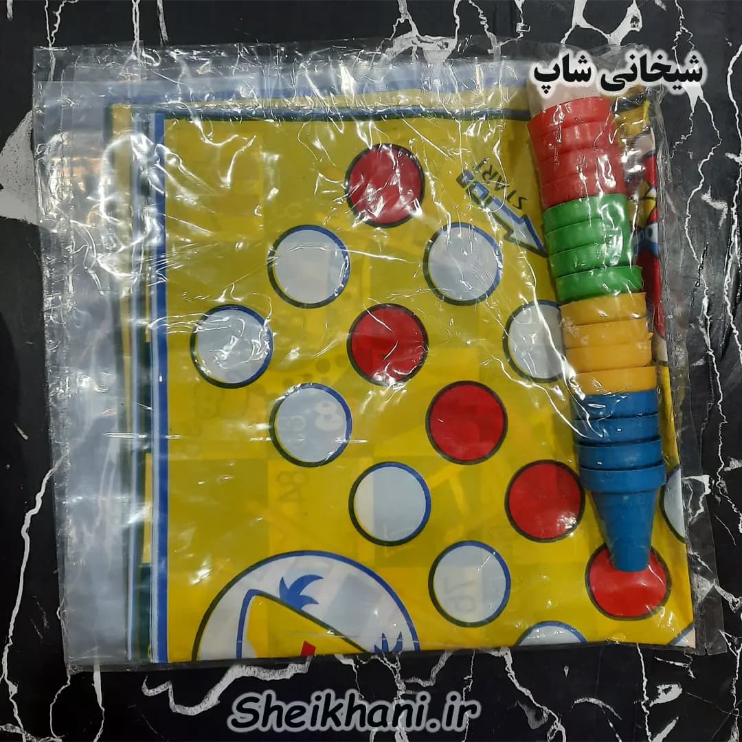 ست منچ و مارپله سفره ای ضد آب – مدل مسافرتی — تصویر ۲