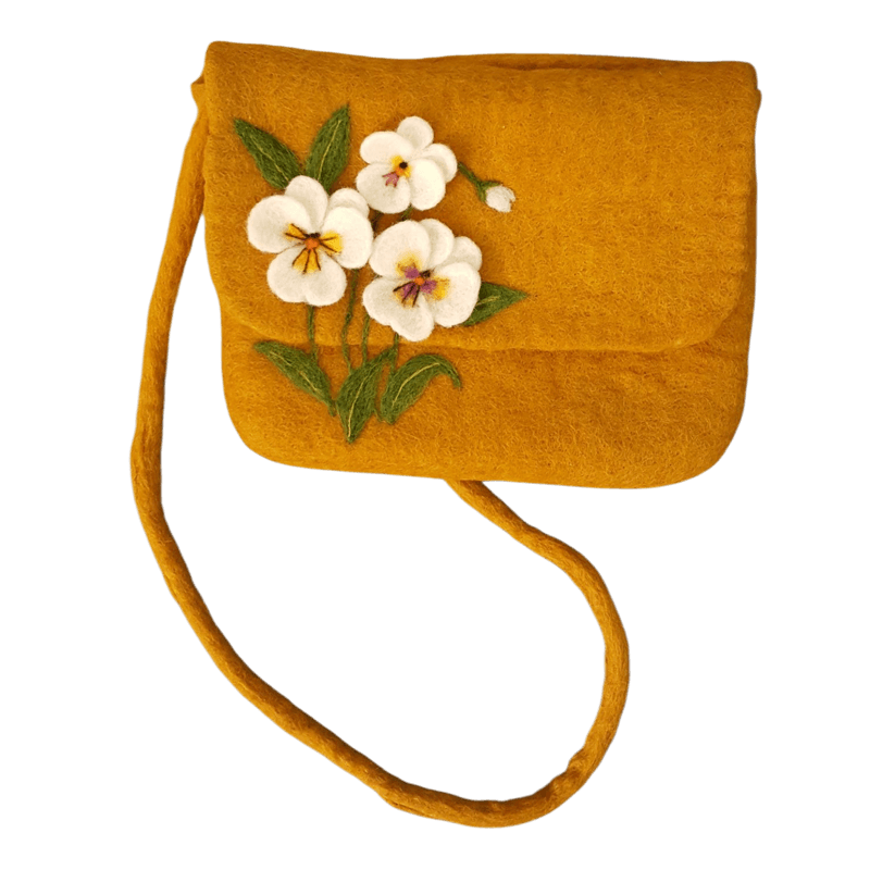 Wool Felt Bag – Violet2 Design – Hoorfelt Brand