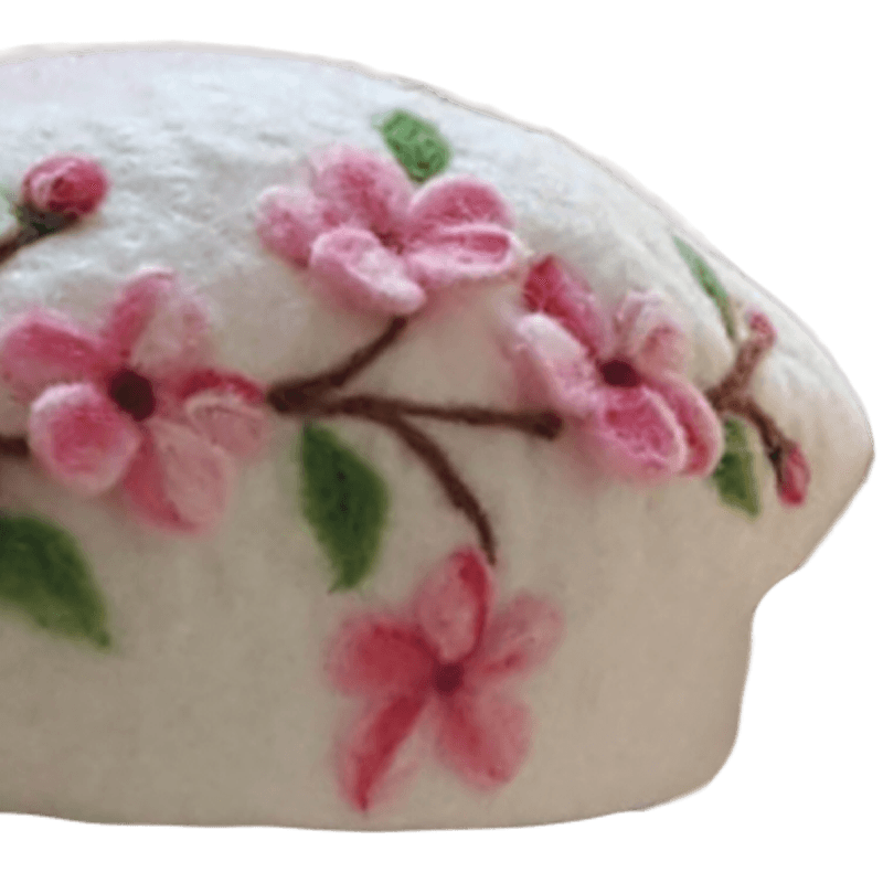 Beret Hat Blossom 2 – Hoorfelt Brand — تصویر ۲