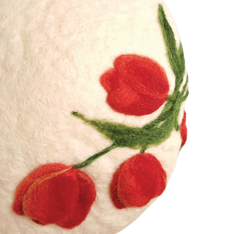Tulip Design Beret – Hoorfelt Brand — تصویر ۴