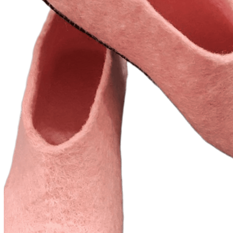 Simple Felt Slippers – Horfelt Brand — تصویر ۳