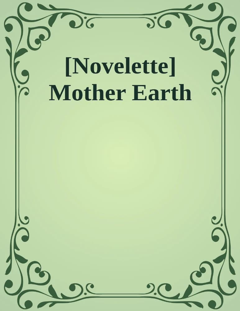 کتاب مادر زمین (Mother Earth) اثر آیزاک آسیموف نسخه PDF انگلیسی