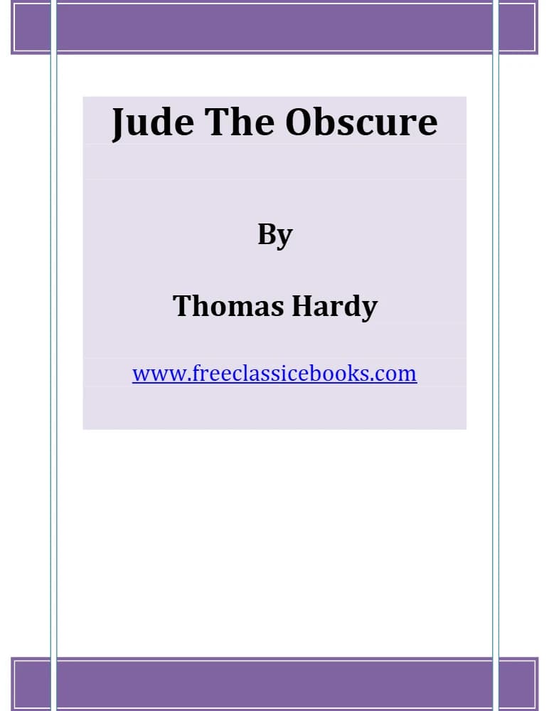 کتاب Jude the Obscure (جود، انسان گمنام) نسخه انگلیسی PDF | توماس هاردی (Thomas Hardy)