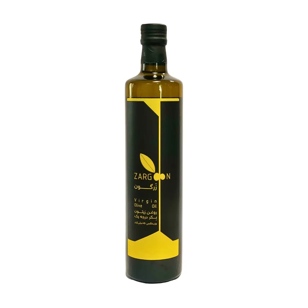 روغن زیتون بکر 750 گرمی زرگون