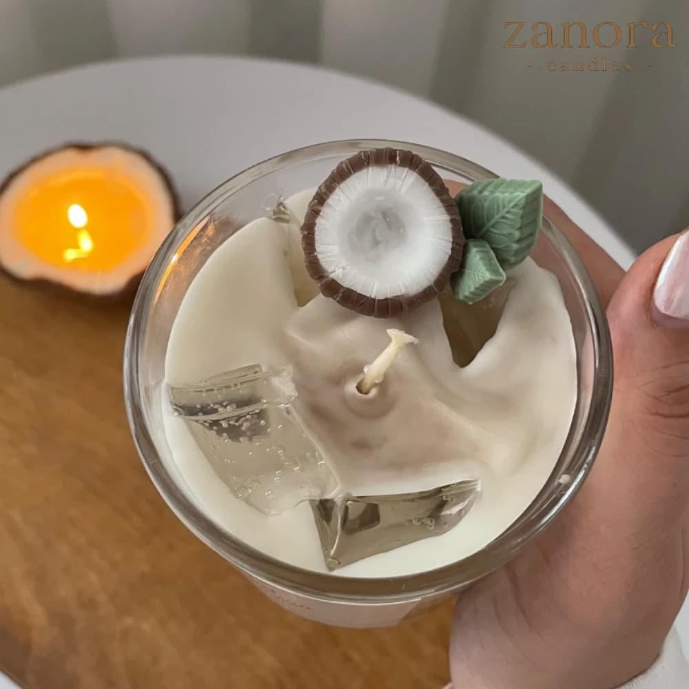 شمع آیس لته نارگیل — تصویر ۲