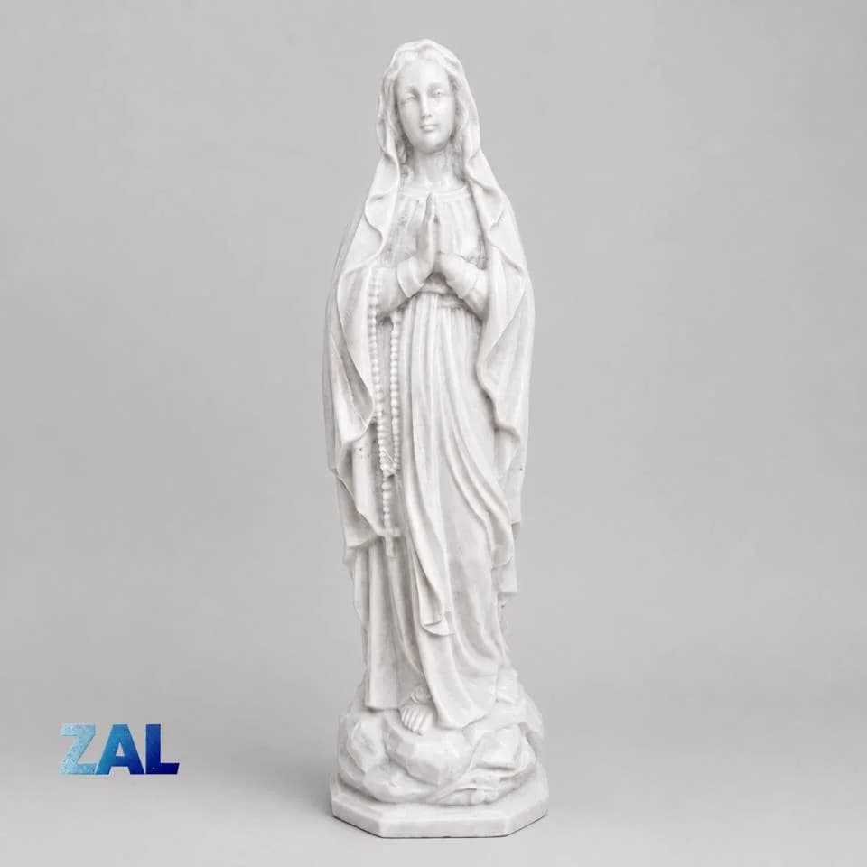 مجسمه سنگی فرشته دکوراتیو مدل نیایش D