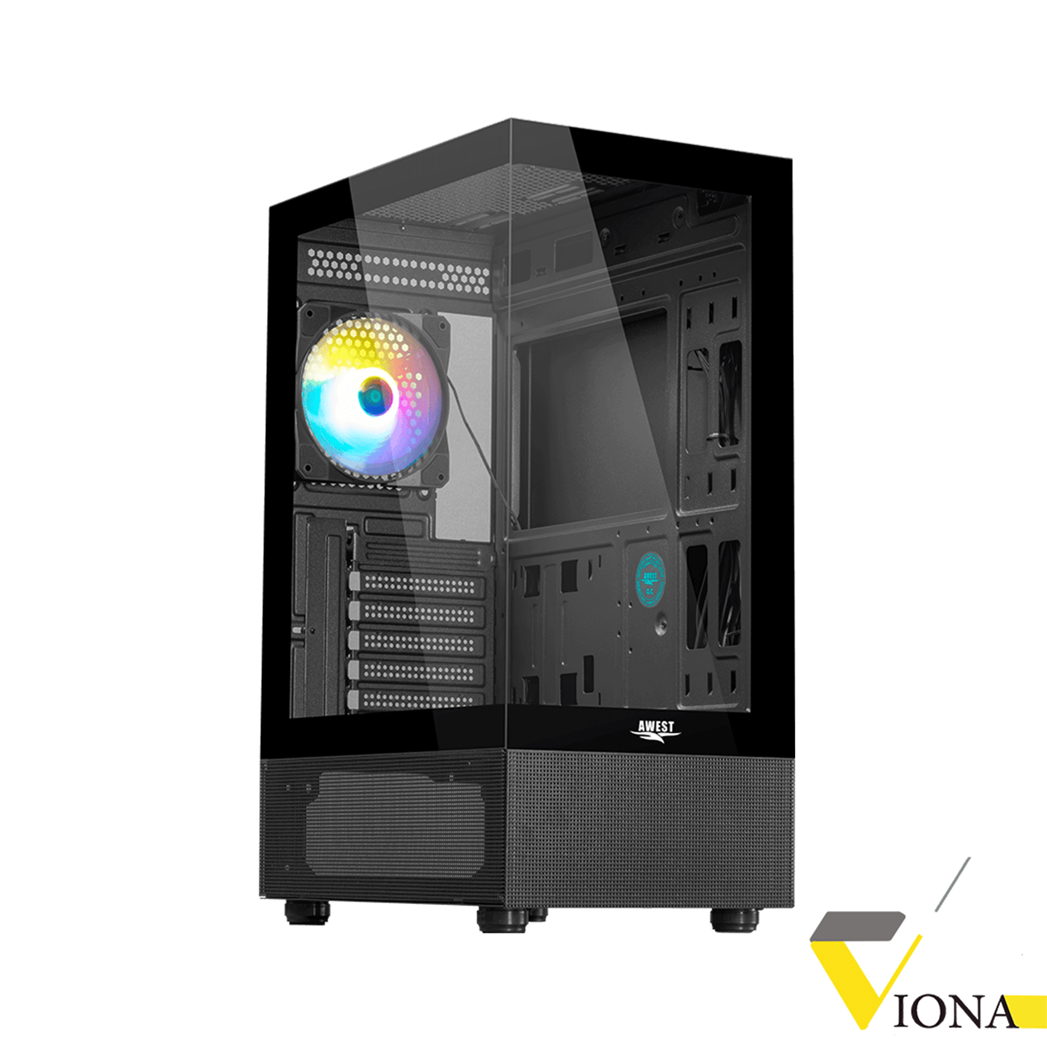 کیس گیمینگ اوست AWEST GT-AQ11-MB GAMING