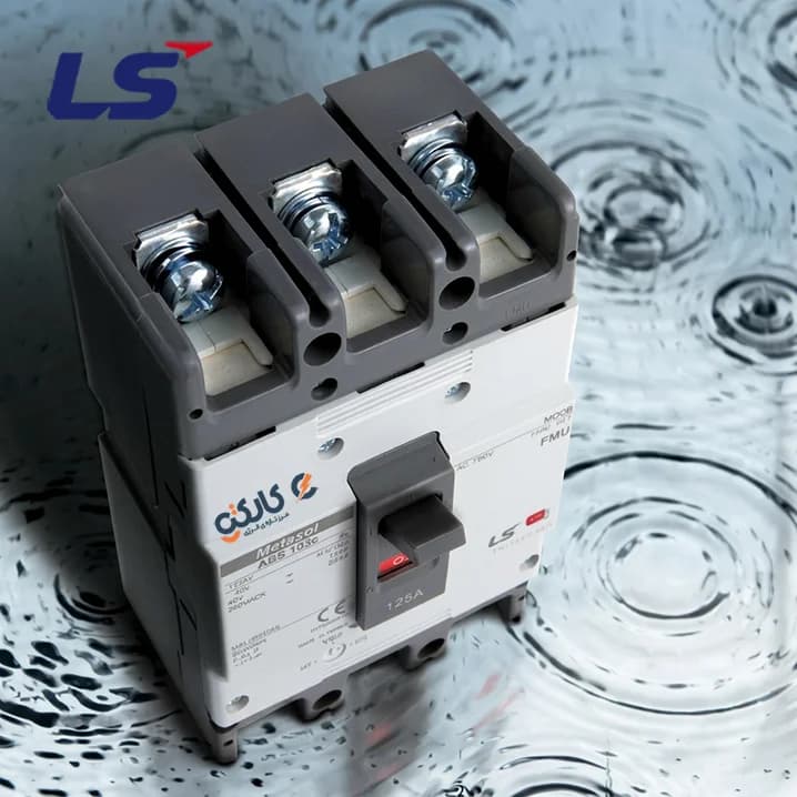 کلید اتوماتیک کمپکت ۴۰ آمپر قابل تنظیم حرارتی LS مدل ABH103C/40 سری Metasol — تصویر ۲
