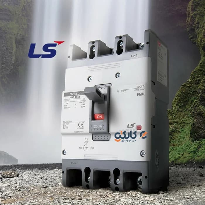 کلید اتوماتیک کمپکت ۴۰ آمپر قابل تنظیم حرارتی LS مدل ABH103C/40 سری Metasol