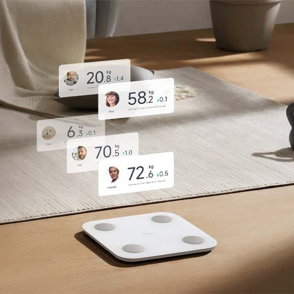 ترازو هوشمند شیائومی Xiaomi Body Composition Scale S400-(گلوبال) — تصویر ۵