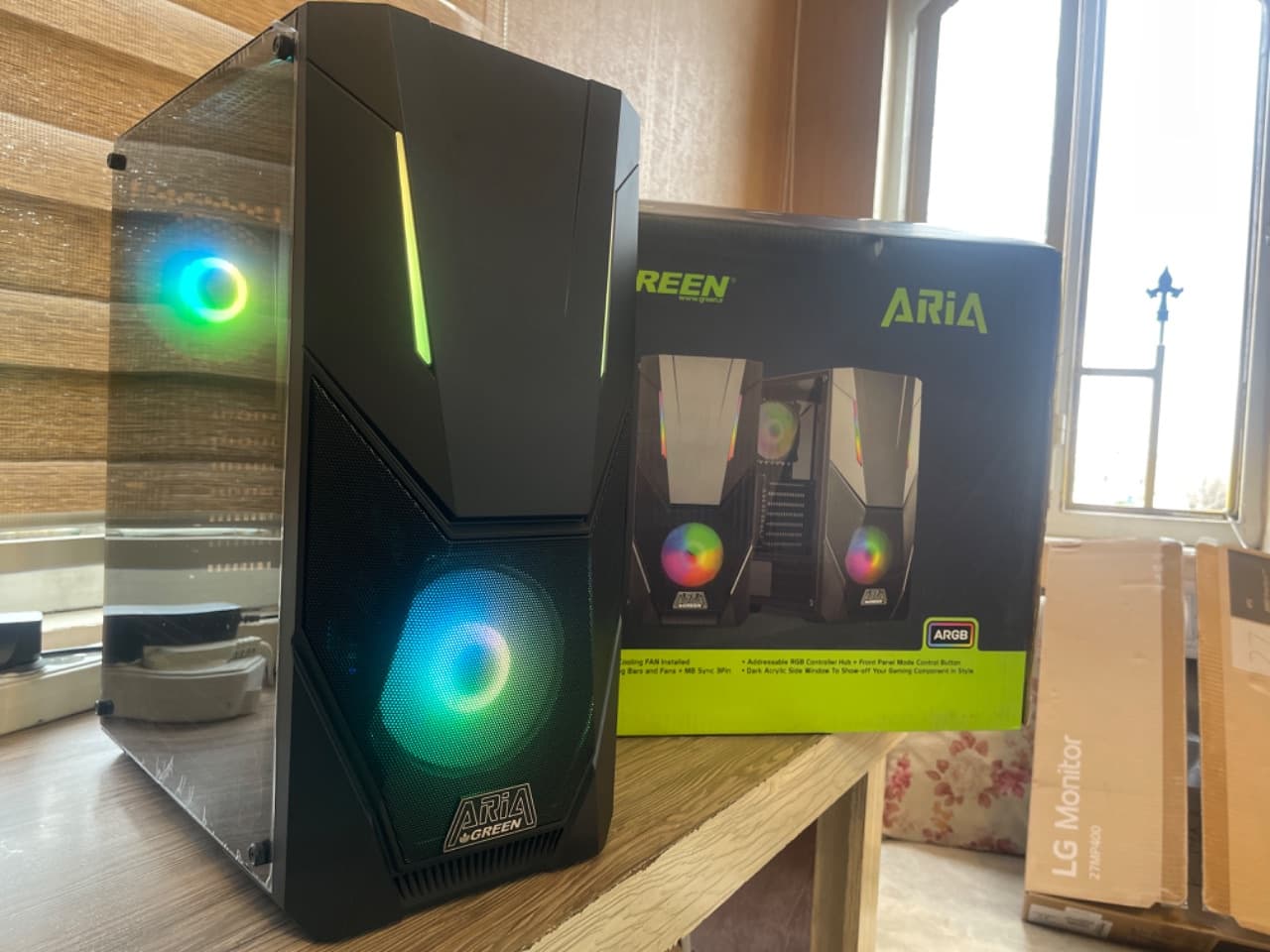 کیس گیمینگ-طراحی-اداری-خانگی نسل ۱۲ Core i5، رم 16 گیگ،گرافیک 8 گیگ DDR5کد : D444