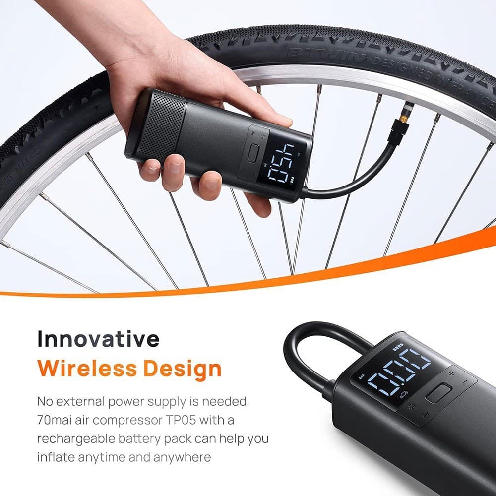 پمپ باد شیائومی مدل 70Mai Midrive TP05 — تصویر ۶