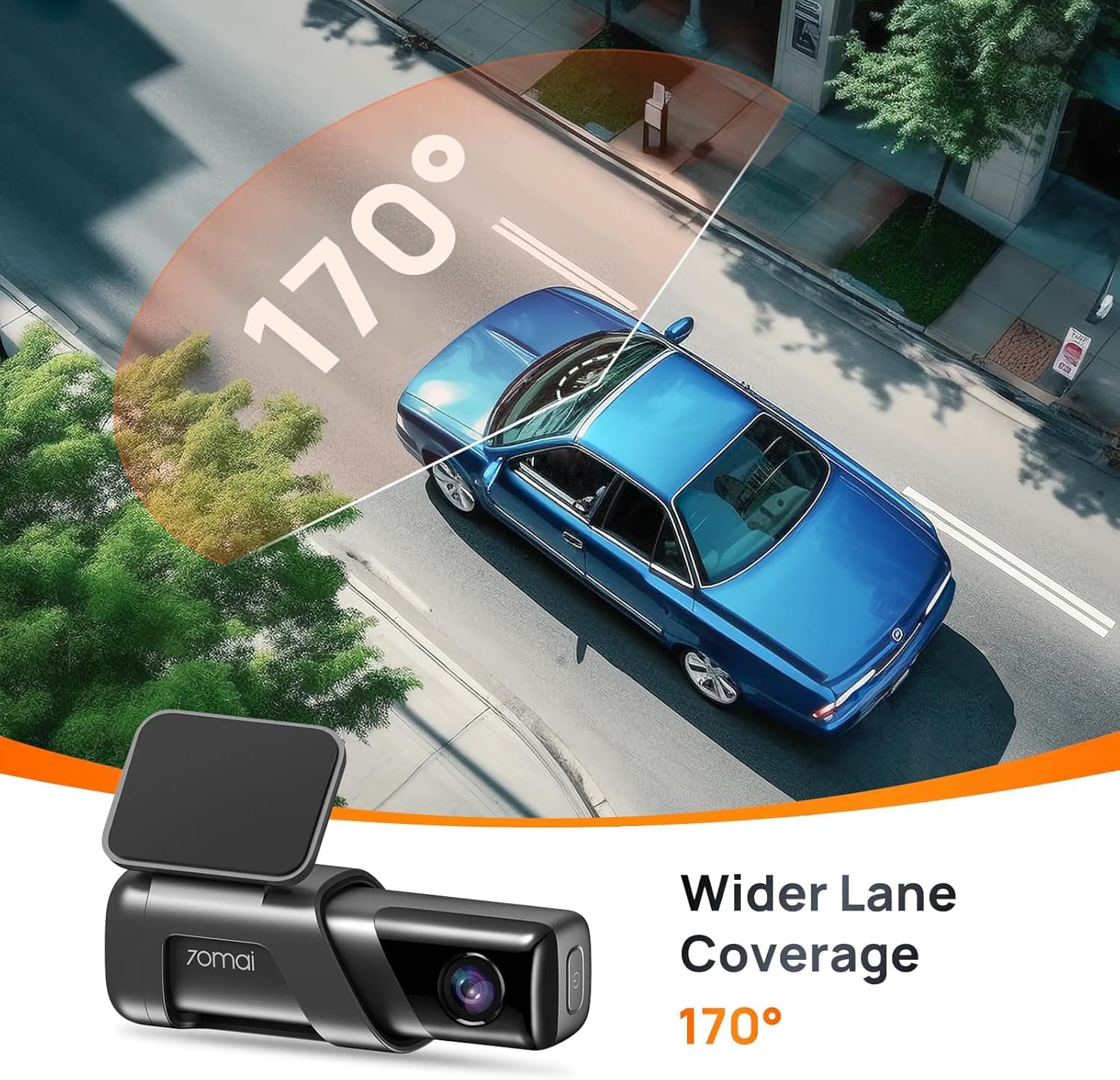 دوربین خودرو شیائومی مدل 70mai Dash Cam M500 — تصویر ۷