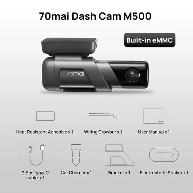دوربین خودرو شیائومی مدل 70mai Dash Cam M500 — تصویر ۶