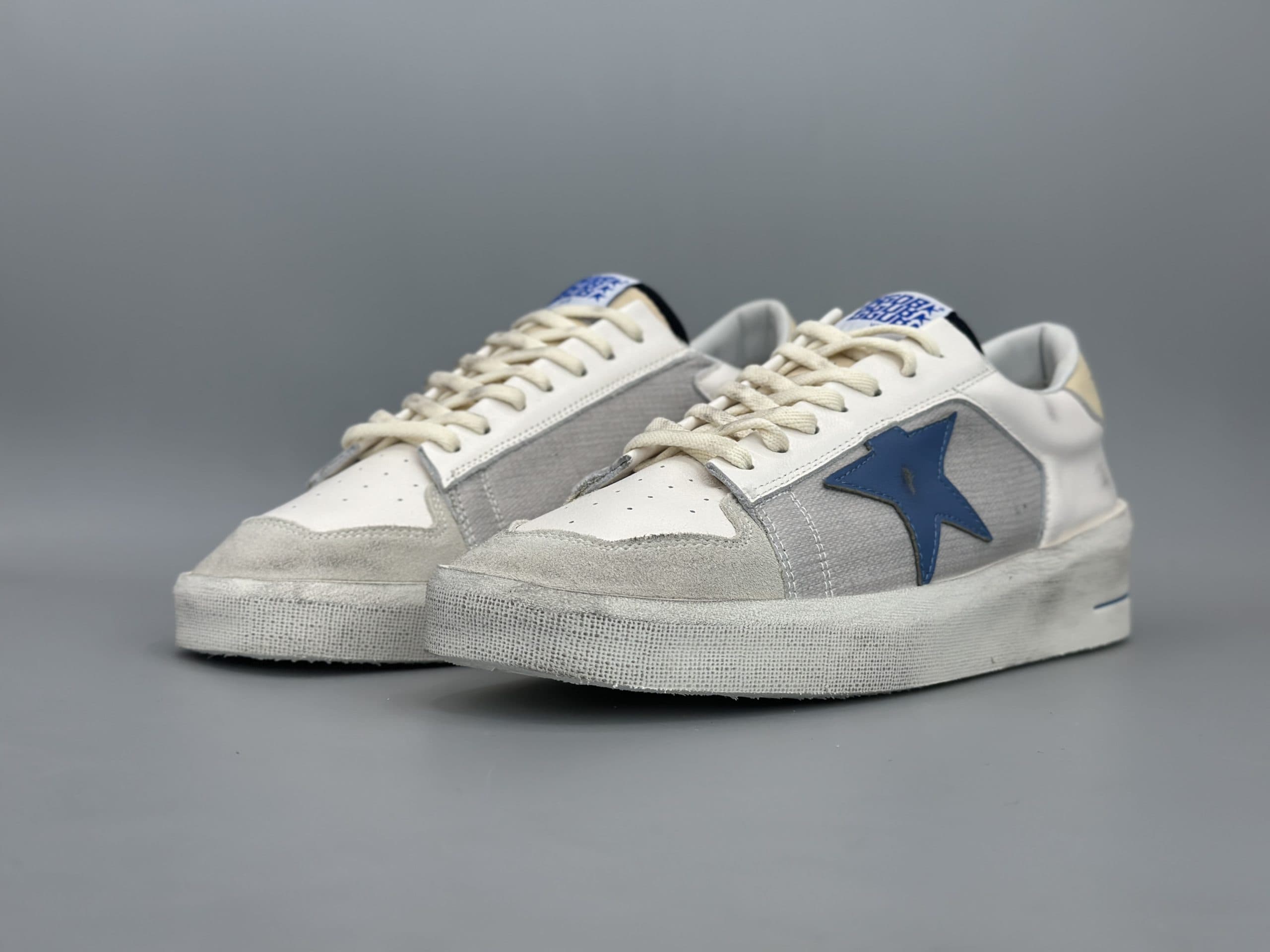 کتانی گلدن گوس استاردن طوسی آبی/Golden Goose Stardan — تصویر ۵