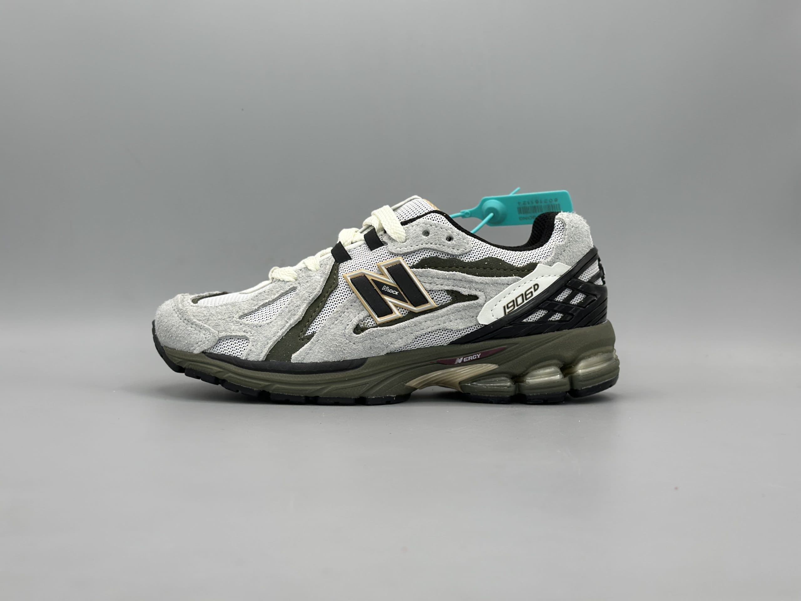 کتانی نیوبالانس 1906 دی طوسی سبز/ New Balance 1906 D