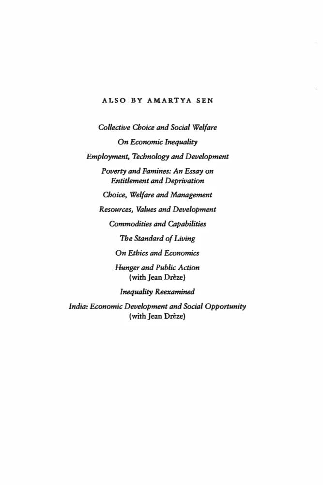 کتاب Development as Freedom (توسعه به مثابه آزادی) نسخه انگلیسی PDF | آمارتیا سن (Amartya Sen)