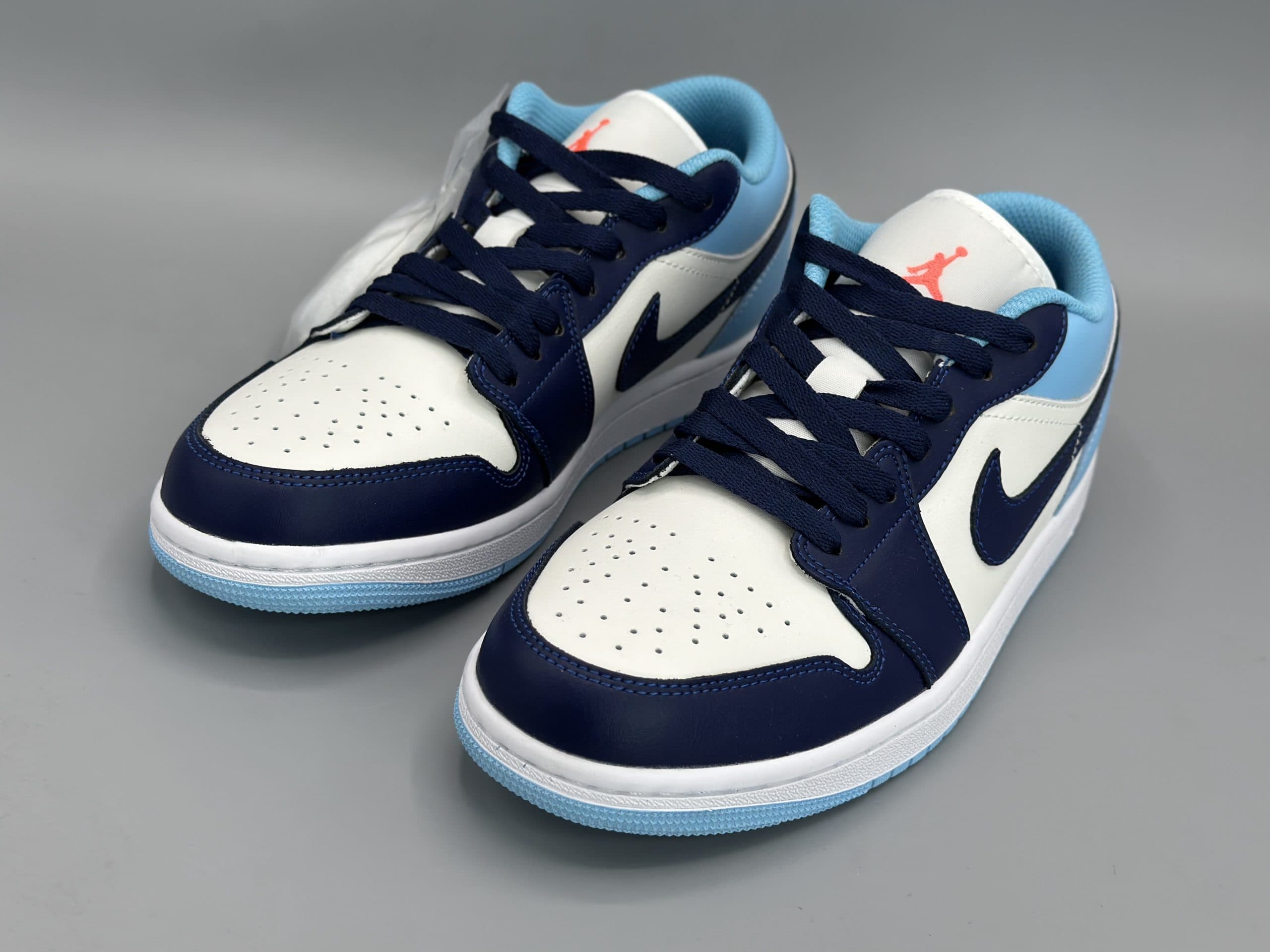 کتانی نایکی جردن1لو چیل نیوی بلو/Nike Air Jordan 1 low — تصویر ۶