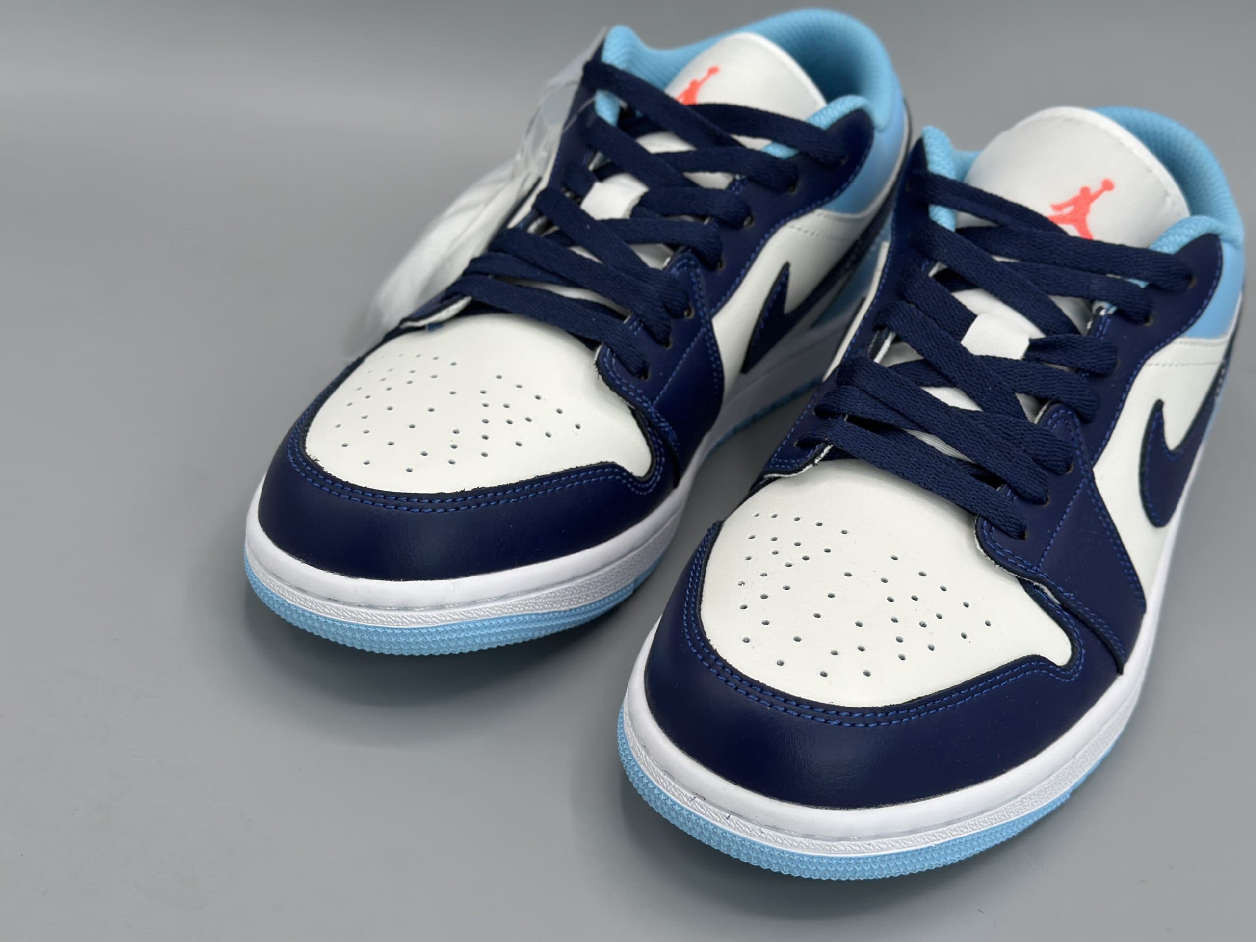 کتانی نایکی جردن1لو چیل نیوی بلو/Nike Air Jordan 1 low — تصویر ۷